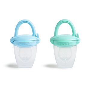 2-Pack Munchkin Silicone Baby Food Feeder for Solids & Purees $4.99 + Free Shipping w/ Prime or on $35+