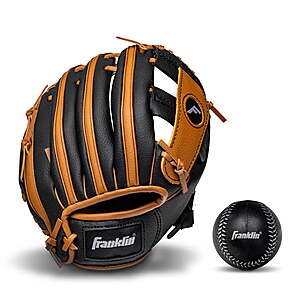 9.5" Franklin Sports RTP Kids Teeball Glove + Ball Set (Right-Handed) $6.78 + Free S&H w/ Prime or on $35+