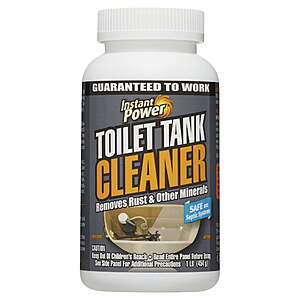 1-Lb Instant Power Toilet Tank Cleaner $2.64 + Free Shipping w/ Walmart+ or on $35+