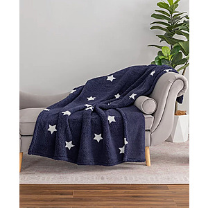 60" x 70" Jill Martin Reversible Oversized Throw Blanket (Navy Blue) $11.96 + Free Store Pickup at Macy's or Free Shipping on $39+