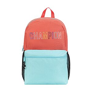 Champion Kids' Merit Backpack w/ Padded Straps & Laptop Compartment (Coral) $12.21 + Free Shipping w/ Prime or on $35+