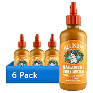 6-Pack 12-Oz Melinda's Habanero Honey Mustard $11.58 + Free S&H w/ Walmart+ or on $35+