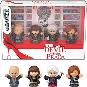 4-Piece Fisher-Price Little People Collector The Devil Wears Prada Collector's Set $18.70 + Free Shipping w/ Prime or on $35+