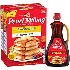 $9.62: Pearl Milling Company Syrup & Mix Combo, 24 Fl.oz