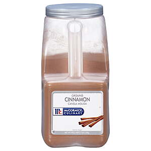 5lbs McCormick Culinary Ground Cinnamon $13.80 + Free S&H w/ Walmart+ or on $35+