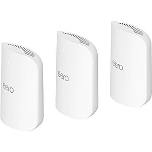 $549.99: eero Pro 7 Tri-band Mesh Wi-Fi 7 System (3-pack) White