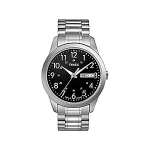 Timex Men South Street Sport Watch (T2M932, Black/Silver-Tone) $19 + Free Shipping w/ Prime