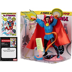 McFarlane Toys Marvel: 8" Doctor Strange Collectible Figure w/ Scene (Strange Tales #128) $12.99 + Free Shipping $13