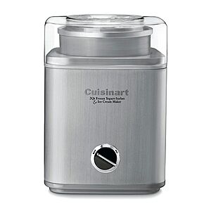 Cuisinart® Pure Indulgence Ice Cream Maker $63.75ac get $10 Kohls Cash FS TO HOME