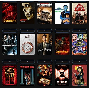 Fandango: Horror Vault 5 for $10
