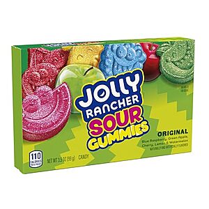 [SnS, AC] $0.80* | 3.5oz Jolly Ranchers Fruit Flavored Sour Gummies Candy Box at Amazon