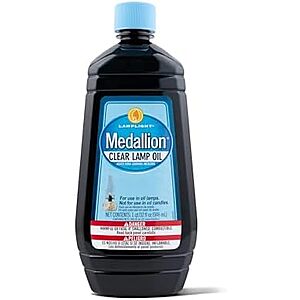 [NEW, SnS] $7.42 | 32-Oz Lamplight Medallion Lamp Oil at Amazon