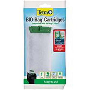 Tetra Bio-Bag Unassembled Disposable Filter Cartridges for Aquariums, Large, 8 Count $1.7
