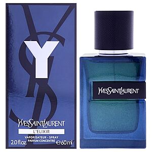 $101.99** | 2-Oz Yves Saint Laurent Y L'elixir Concentre Parfum Spray for Men at Amazon