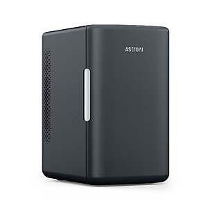 AstroAI Mini Fridge 6L 110V AC/12V DC $28.77 - Walmart