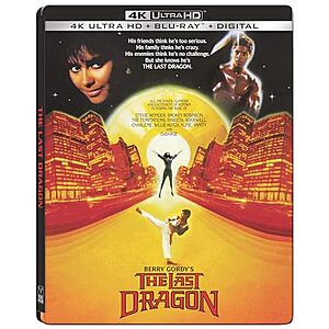 $16.59* | The Last Dragon - SteelBook (4K Ultra HD + Blu-ray + Digital 4K) at Amazon
