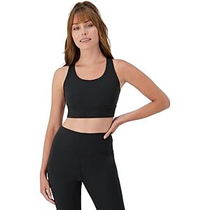 $10* | Hanes Moves Women's Pull-On Racerback Crop Sports Bra at Amazon