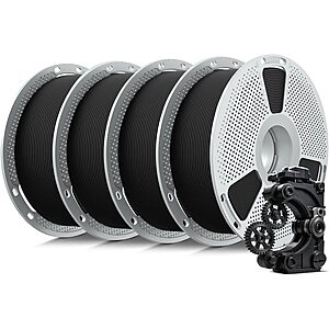 Sunlu Filament: 4x 1kg PC-ABS $73,1kg PA6-CF +1kg PA12-CF + 1kg PA6-GF + 1KG PC-ABS $89 & More + free /sh