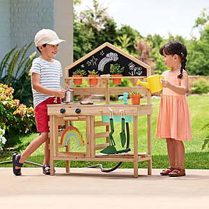 Sam's Club Members: Member's Mark Outdoor Wooden Mud Kitchen $44.84 + Free S&H w/ Sam's Plus Membership