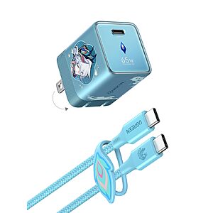 UGREEN Nexode Air 65W Charger Honkai: Star Rail Edition, Mini USB C Charger Block Fast Charging with USB C Cable $29.99 & More + Free Shipping