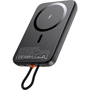 10,000mAh AsperX Mag Safe Power Bank w/ 22.5w PD & USB-C Cable $15 + Free S/H