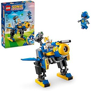 [YMMV, AC] $17.14 | 290-Piece LEGO Sonic the Hedgehog: Modern Games - Cyclone vs. Metal Sonic (77002, 2025) at Amazon