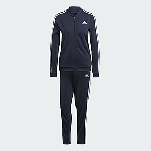 adidas women Essentials 3-Stripes Track Suit $27 + Free Shipping