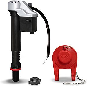 Korky QuietFILL Platinum Universal Toilet Fill Valve & 2" Flapper Kit $10.49 + Free Shipping w/ Prime or on $35+