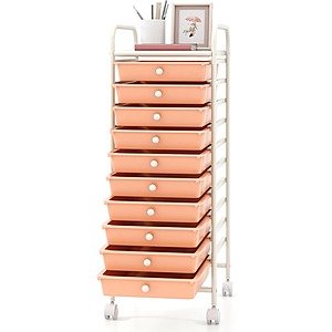 Rolling Organizer Cart with 10 Drawers $29.99 + Free Shipping w/Prime or $35+