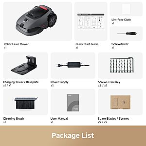 MOVA LiDAX Ultra 1000 Robot Lawn Mower Wire Free for 1/4 Acre, RTK-Free+360° 3D LiDAR+AI Vision Auto Mapping, Zero-Edge Cutting $899