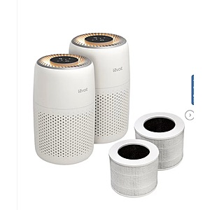 Levoit Core Mini Air Purifier with Night Light, 2-pack, Additional Filters Include $79.99 + $8.99 shipping Costco.com