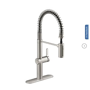 Kohler Haku Semi-professional Kitchen Sink Faucet $109.99 (Stainless Steel & Chrome) $119.99 ( Matte Black) $149.99 ( Gold) Free S&H Costco.com