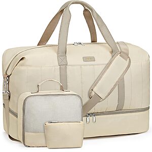 3-Piece IBFUN 20" Travel Duffle Bag w/ Shoe Compartment $15.29 + Free shipping w/ Prime or on 35+