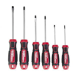 $7.43 FS Walmart+ or Pick Up Hyper Tough 6 pc Screwdriver Set