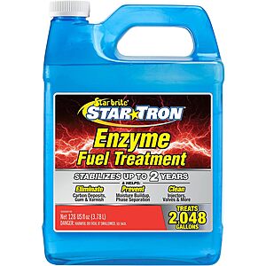 Star Brite Star Tron Enzyme Fuel Treatment Concentrate 128-Ounce (Treats 2,048 Gallons) $45.59 + Free Shipping