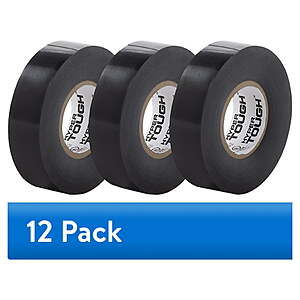 $16.32 FS WALMART+ 36 Rolls of Hyper Tough Electrical Tape (or 3 rolls for $2.72)
