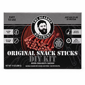 The Bearded Butchers Original Snack Sticks DIY Kit $16.62 + Free S&H w/ Walmart+ or on $35+