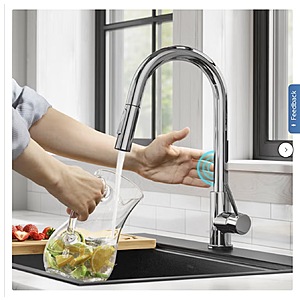 KRAUS Contemporary Single-Handle Touch Kitchen Sink Faucet with Pull-down Sprayer From $159.99 Free Shipping Costco.com