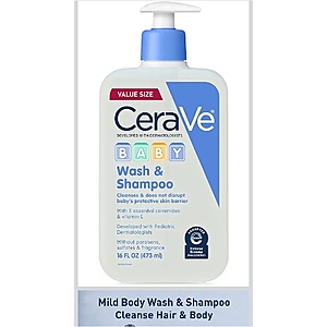 New Prime Members: 16-Oz CeraVe Babv Wash & Shampoo