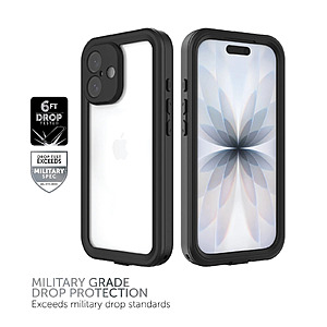 Body Glove iPhone 17 Tidal Waterproof Phone Case, Black/Clear (More Models Available) + Free Shipping $9.20