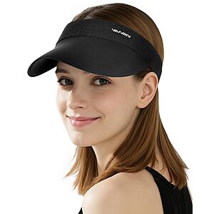 Prime: YANIKY Unisex Lightweight UPF 50+ Sun Visor Hat (4-Colors) $5.49 + Free Shipping