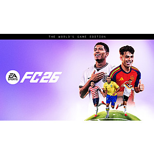 $17.99: EA SPORTS FC 26 The World's Game Edition @ Epic Games (Standard Edition $13.99)