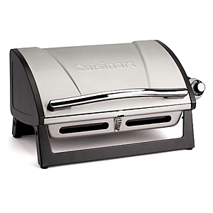 Cuisinart Grillster Portable Gas Grill, Stainless Steel, Model #CGG-059 $69.99