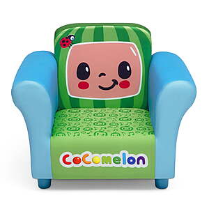 $15.23 - CoComelon Upholstered Chair by Delta Children, Blue/Green