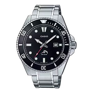 Casio Men's 44mm Diver Stainless Steel Bracelet Watch - MDV-106DD $60