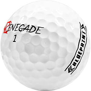 12-Count Renegade Golf Blueprint Golf Balls $8.74 + Free S&H w/ Walmart+ or on $35+