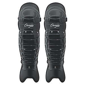 2-Ct 16.5" Champion Sports Umpire Leg Guards $8.48 + Free S&H w/ Walmart+ or on $35+