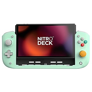$21.05 | CRKD Nitro Deck Handheld Pro Controller for Nintendo Switch w/ HDMI Adapter at Woot!