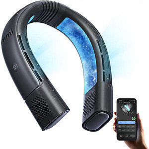 TORRAS - 2026 COOLiFY 2S Pro Instant Cooling and Heat Therapy Ultra-Light Personal Cooling Bladeless Portable Neck Fan - Black $169.99 Bestbuy.com
