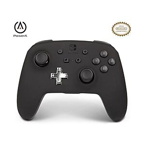 $21.05 | PowerA Enhanced Nintendo Switch Wireless Controller w/ Motion Control (Black) at Woot!